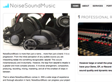 NoiseSoundMusic | Website