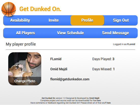 Get Dunked On | Website